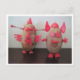 Briefkaart Ruimteaardappelen