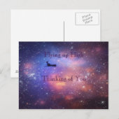Briefkaart ruimtevliegtuig (Voorkant / Achterkant)