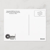 Briefkaart Rustic Barn (Achterkant)
