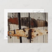 Briefkaart Rusty Hinge (Voorkant / Achterkant)
