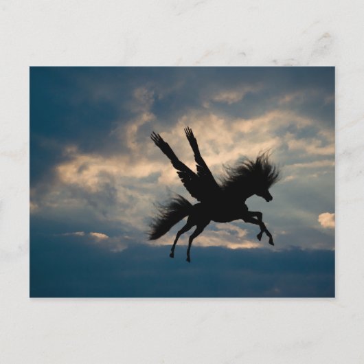 Briefkaart 's avonds (Voorkant)