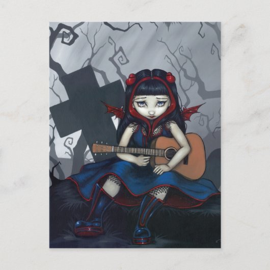 briefkaart "Sad Song" (Voorkant)