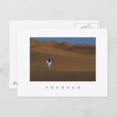 Briefkaart Sahara (Voorkant / Achterkant)