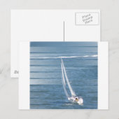 Briefkaart Sailling Wind Design (Voorkant / Achterkant)