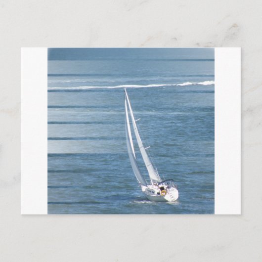 Briefkaart Sailling Wind Design (Voorkant)