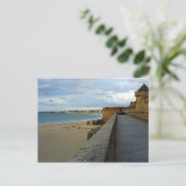 Briefkaart Saint Malo (Frankrijk) (Staand voorkant)