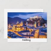 Briefkaart Salzburg (Voorkant / Achterkant)