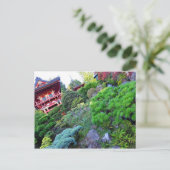 Briefkaart San Francisco Japanse Tea Garden (Staand voorkant)