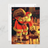  Briefkaart Santa Claus (Voorkant / Achterkant)
