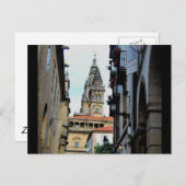 Briefkaart Santiago della Compostella (Voorkant / Achterkant)