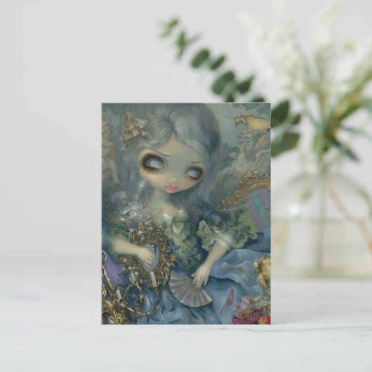 briefkaart "Scheuringen van de grootheid" (Staand voorkant)