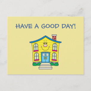 Briefkaart schooldagen