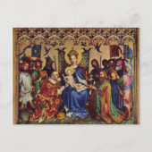 Briefkaart (scripts): Mt. 2:11 Pilgrimage binnenla (Voorkant)