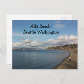 Briefkaart - Seattle Washington (Voorkant / Achterkant)