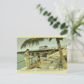 Briefkaart Seven Mile Bridge Florida (Staand voorkant)