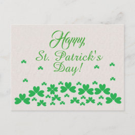 Briefkaart - Shamrocks