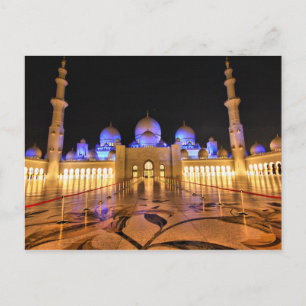 Briefkaart Sheikh Zayed Grand Mosque, Abu Dhabi