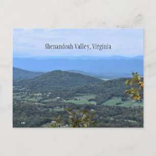 Briefkaart Shenandoah Valley