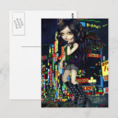 briefkaart "Shinjuku Angel" (Voorkant / Achterkant)