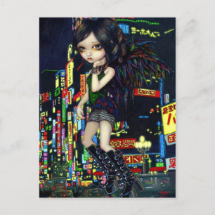briefkaart "Shinjuku Angel"