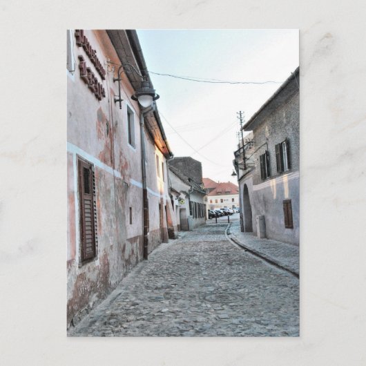 Briefkaart Sibiu (Voorkant)