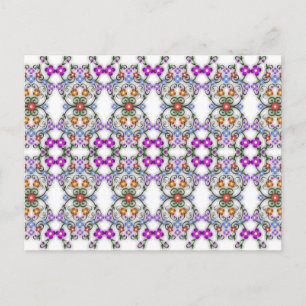 briefkaart sierbloemen