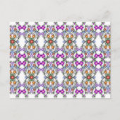 briefkaart sierbloemen (Voorkant)