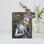 Briefkaart | Silver Buddha (Staand voorkant)