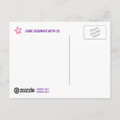 Briefkaart Sjabloon Viering (Achterkant)