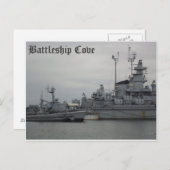 Briefkaart slagpijpcove (Voorkant / Achterkant)