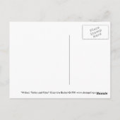 briefkaart "Slecht, Tricksy en False" (Achterkant)
