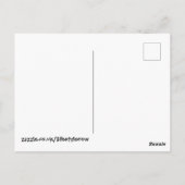 Briefkaart - Slechte haardag! (Achterkant)