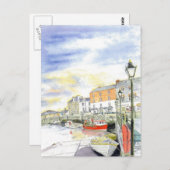 briefkaart "Slipway" (Voorkant / Achterkant)