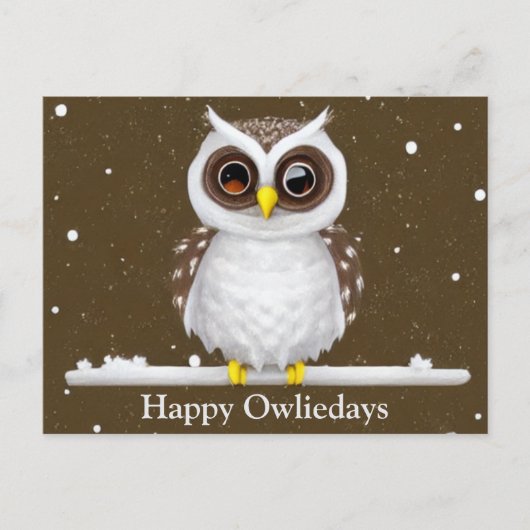 Briefkaart  sneeuwruimtes (Voorkant)