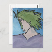 briefkaart "Snooze" (Voorkant / Achterkant)