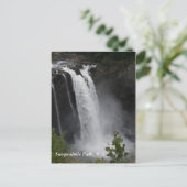 Briefkaart: Snoqualmie-Herfsten, WA Briefkaart (Staand voorkant)