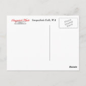 Briefkaart: Snoqualmie-Herfsten, WA Briefkaart (Achterkant)