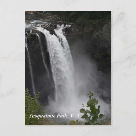 Briefkaart: Snoqualmie-Herfsten, WA Briefkaart (Voorkant)