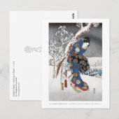 Briefkaart Snow Geisha (Voorkant / Achterkant)