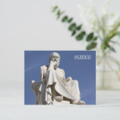 Briefkaart Socrates (Staand voorkant)