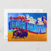 Briefkaart South Dakota (Voorkant / Achterkant)