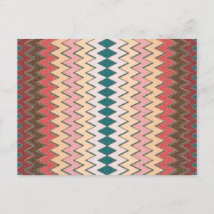 Briefkaart Southwest Chevron Zigzag