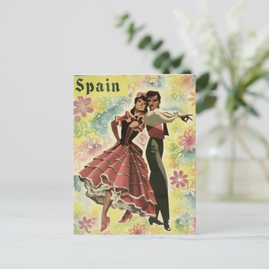 Briefkaart Spanje (Staand voorkant)