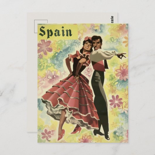 Briefkaart Spanje (Voorkant / Achterkant)