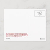 Briefkaart Spoorweg Trestle (Achterkant)