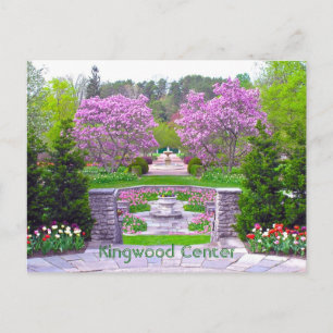 briefkaart, "Spring Arrives at Kingwood Center" Briefkaart