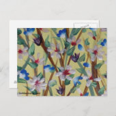 Briefkaart - "Spring Has Sprung" (Voorkant / Achterkant)