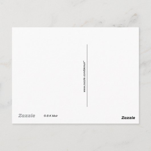 Briefkaart - Spring Perch (Achterkant)