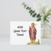 Briefkaart St. David of Wales (P 001) (Staand voorkant)