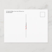 Briefkaart St. David of Wales (P 001) (Achterkant)